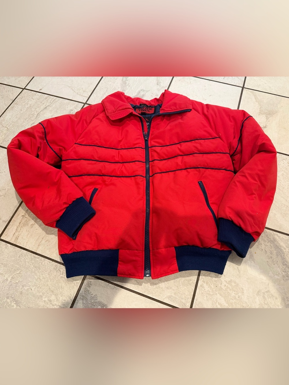 Vintage Pacific Trail down puffer jacket